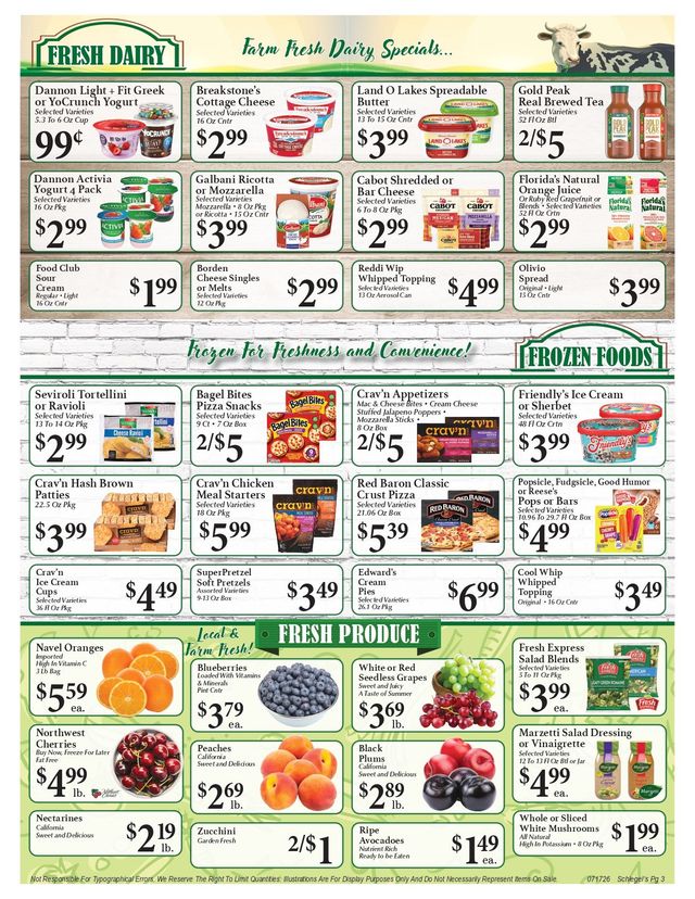 ■■ WEEKLY SALE■■ Weekly Specials | Schlegel's Grocery & Hardware
