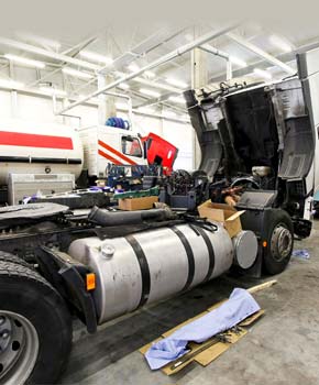 Truck repair service