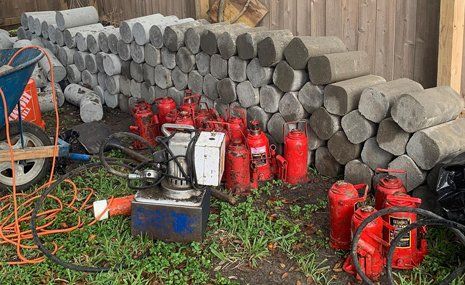 Foundation repair tools and materials