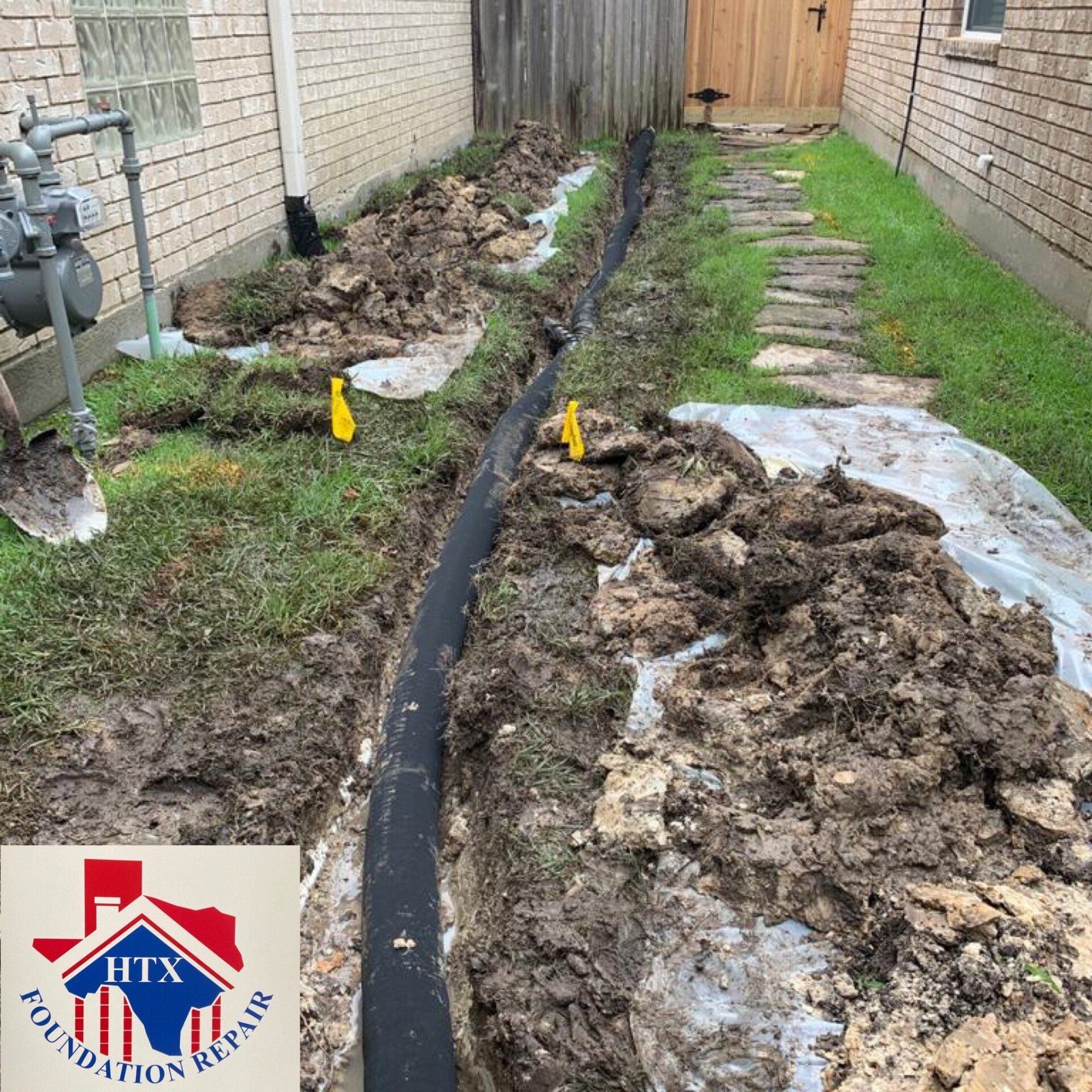 French Drain Install