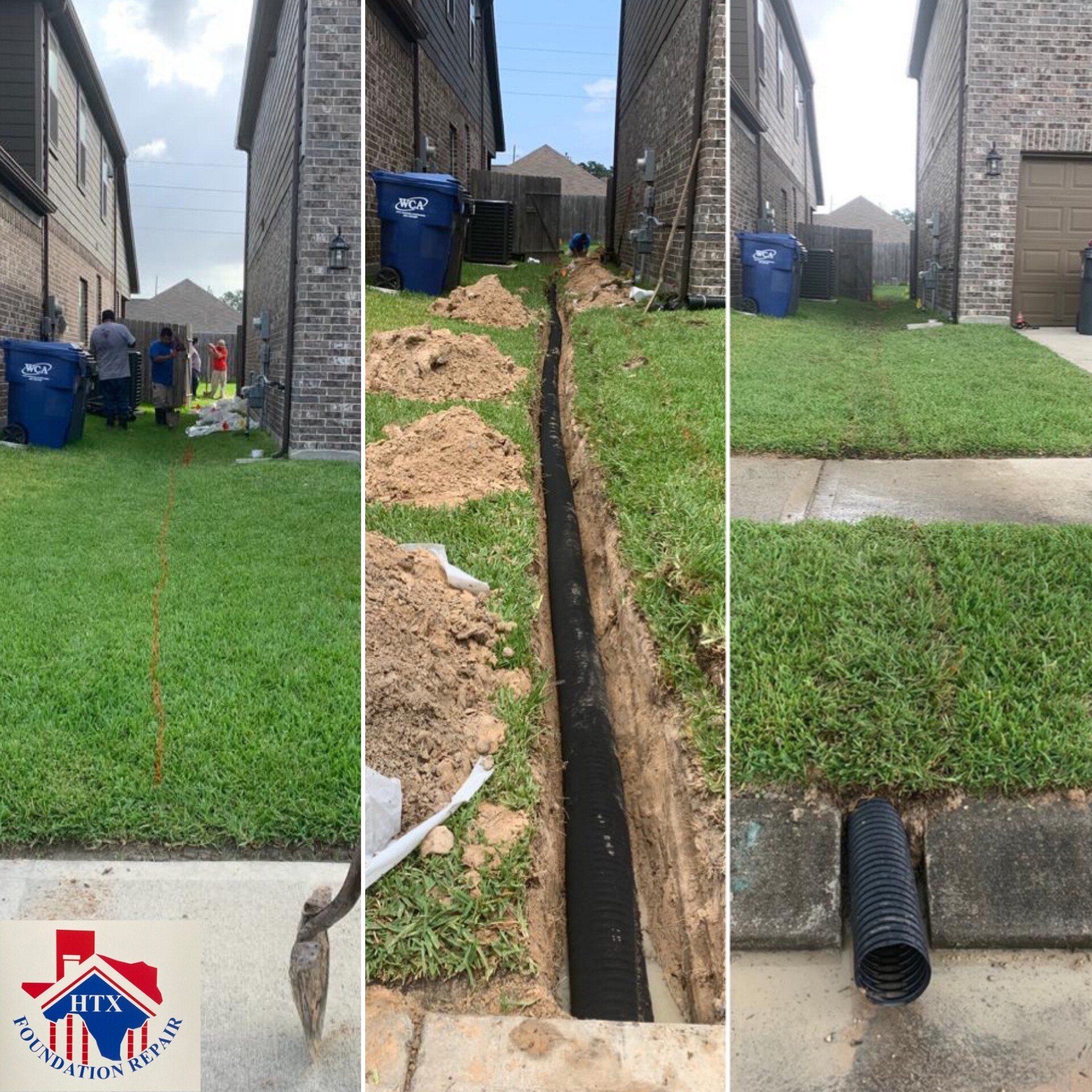 French Drain Install