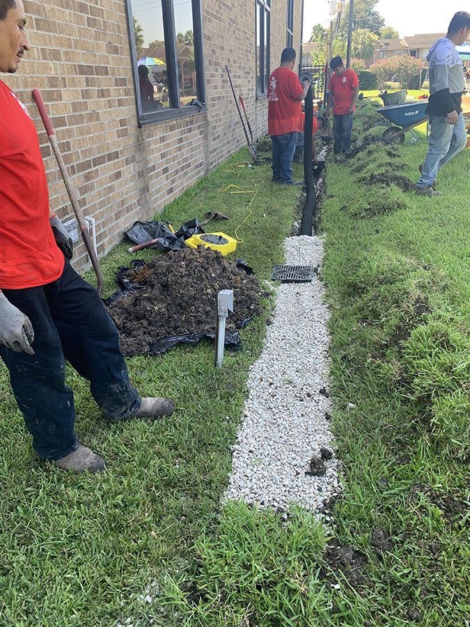 Digging for foundation repair