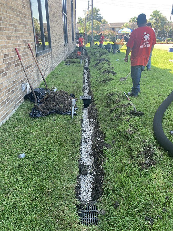 Digging for foundation repair