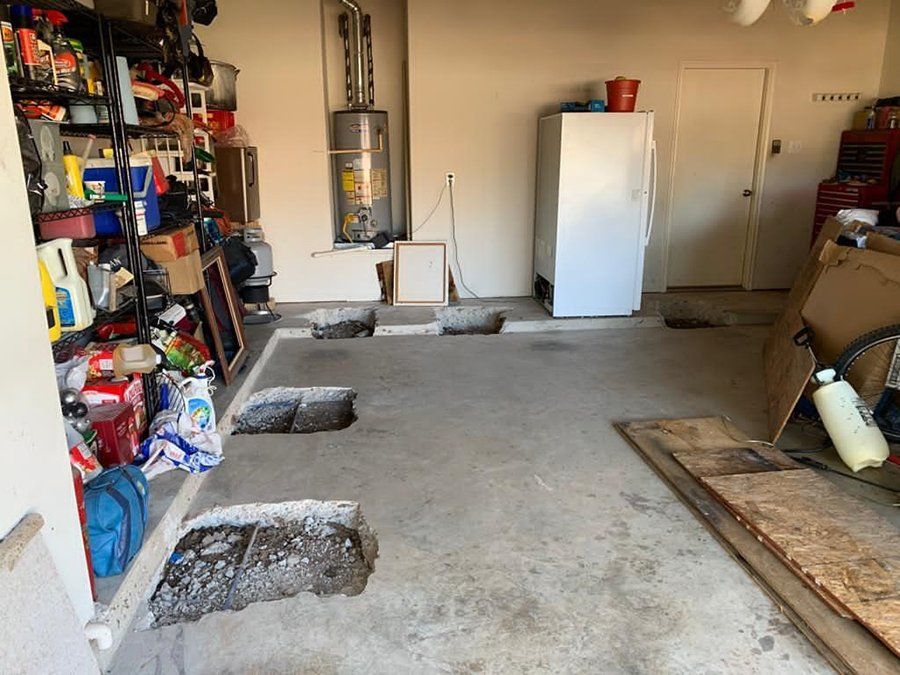 Digging for home repair