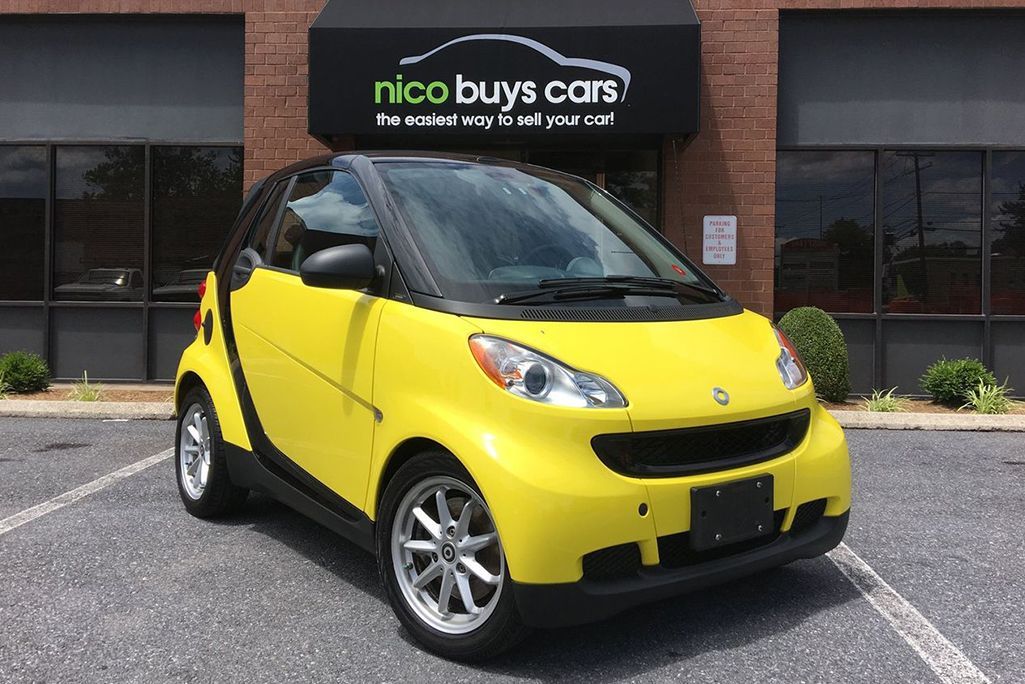 Yellow Smart Fortwo