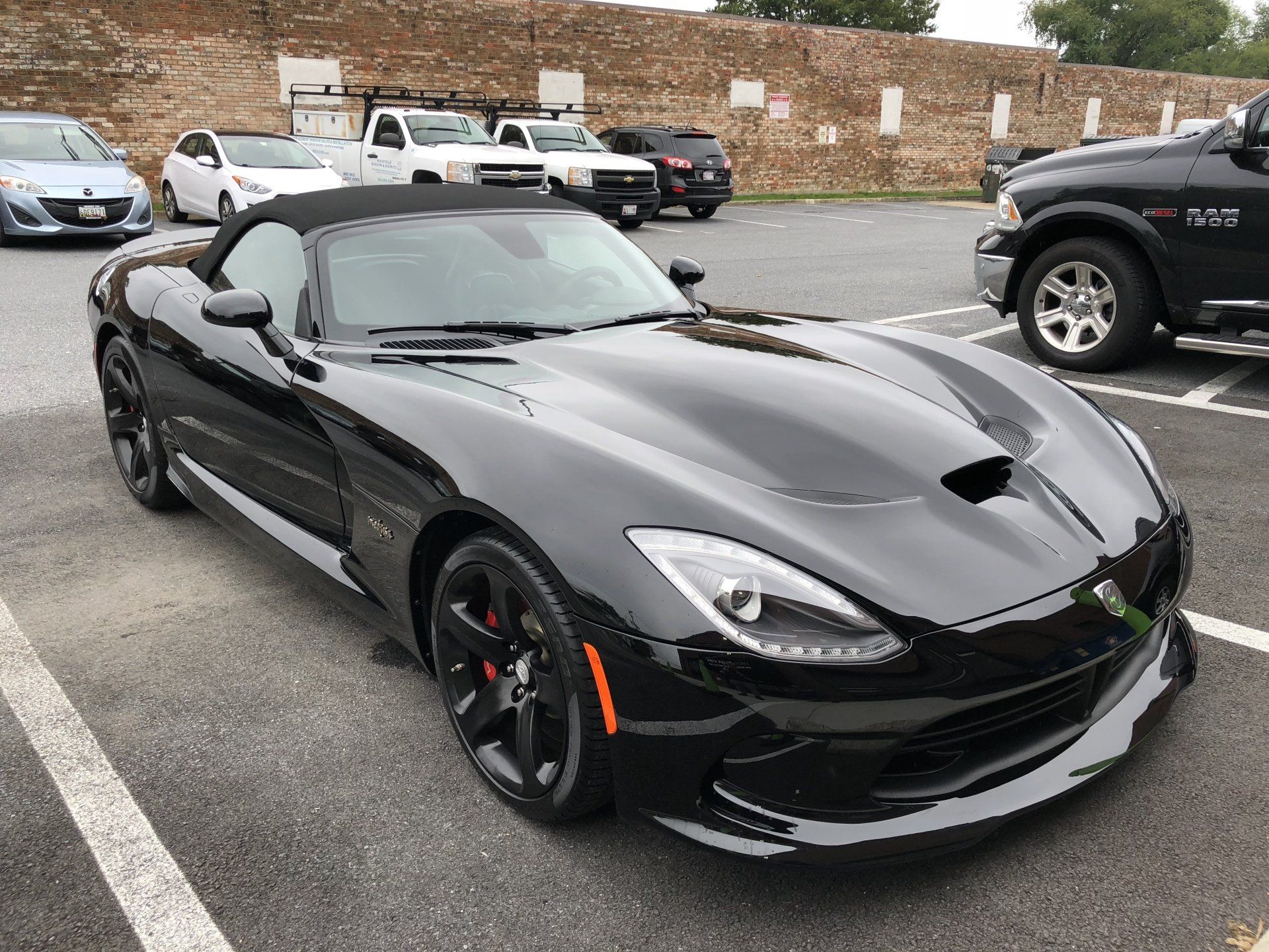 Dodge Viper Black Car