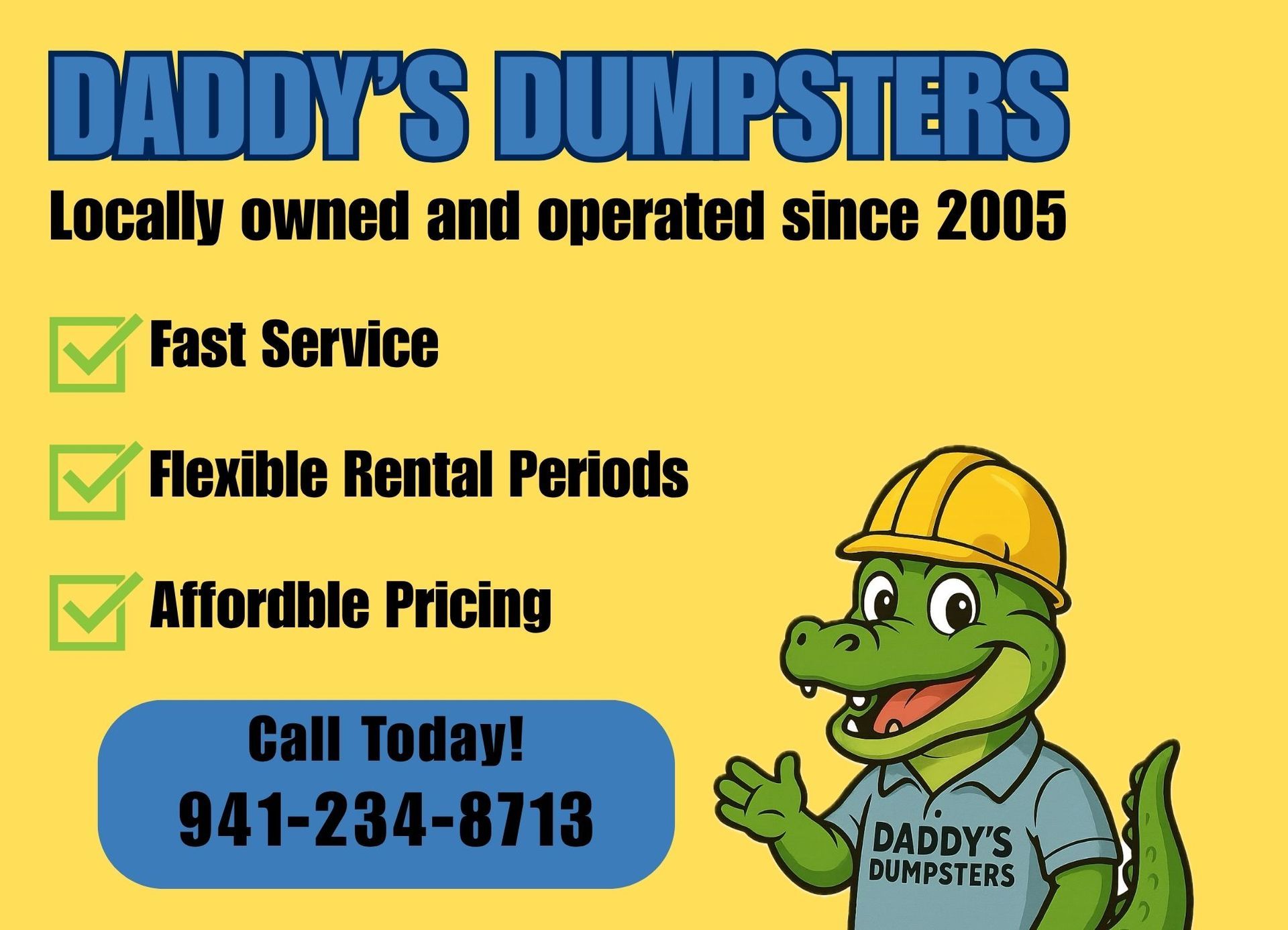 Your Sarasota County Dumpster Solution for Yard Debris, Renovations, and Cleanouts