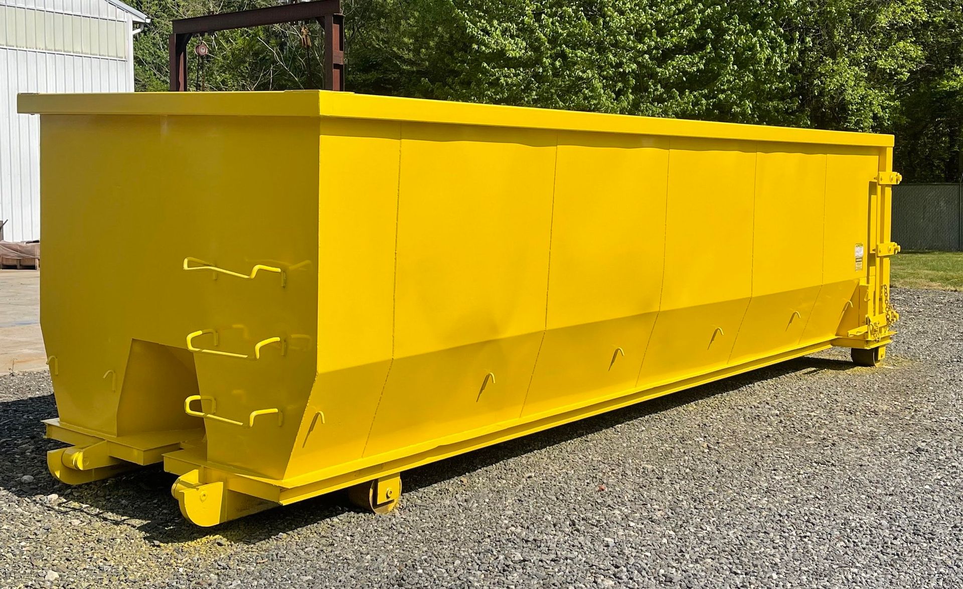 30-yard Daddy’s Dumpsters roll-off dumpster at a residential or construction project in Southwest Florida.