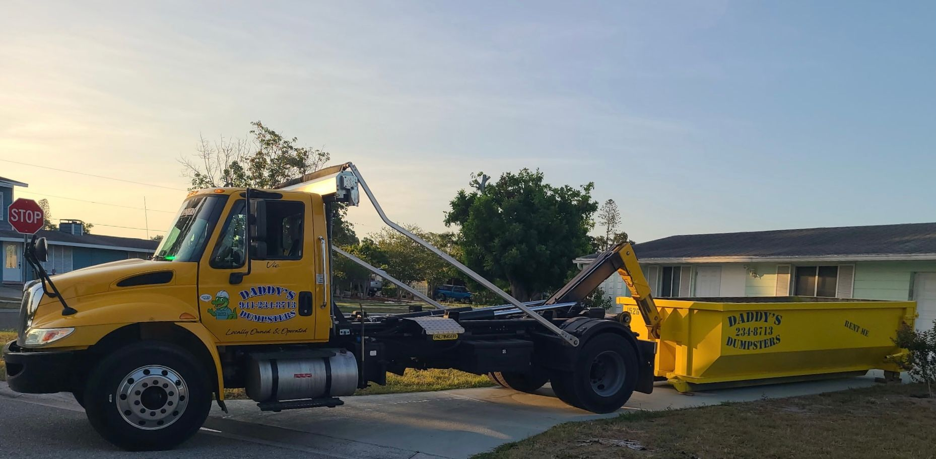 Local dumpster rental serving Venice, Sarasota, and Englewood, Florida