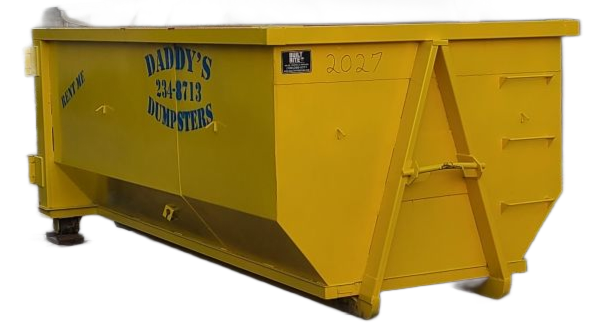 20-yard dumpster rental from Daddy’s Dumpsters in Sarasota, FL for home cleanouts, construction, and debris removal