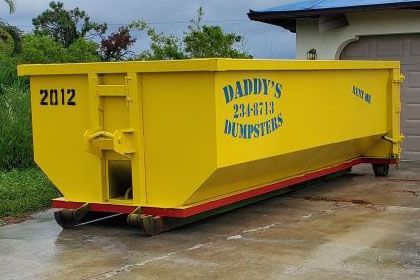 20-Yard Dumpster. Roll-Off Dumpster Rental in Sarasota.