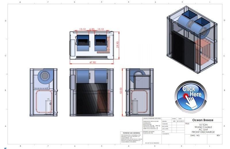 A drawing of a box with a button that says check here