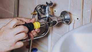 Fixing leaky faucet