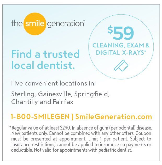 The Smile Generation $59 Cleaning, Exam and Digital X-Rays