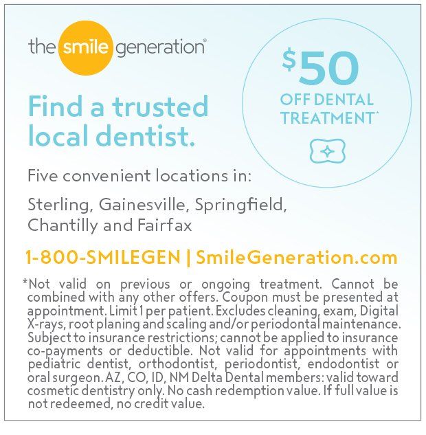 The Smile Generation $50 OFF Dental Treatment