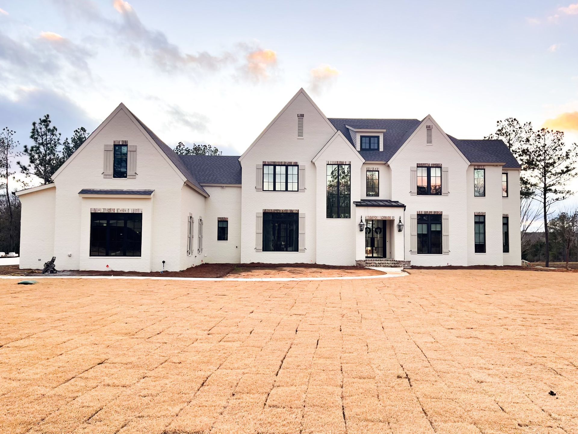 A house with front elevation