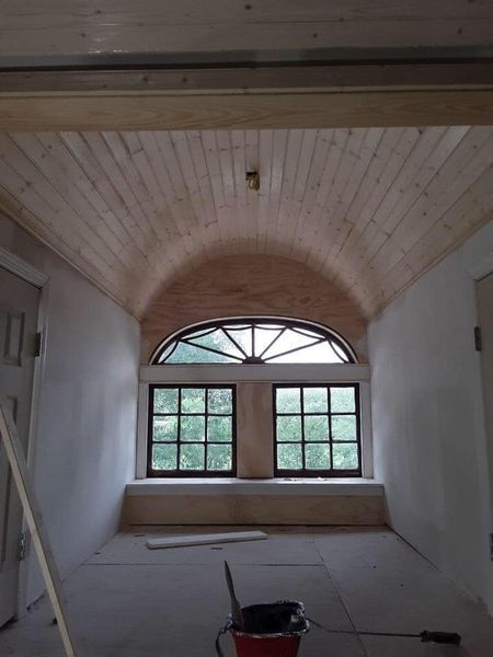 under construction attic