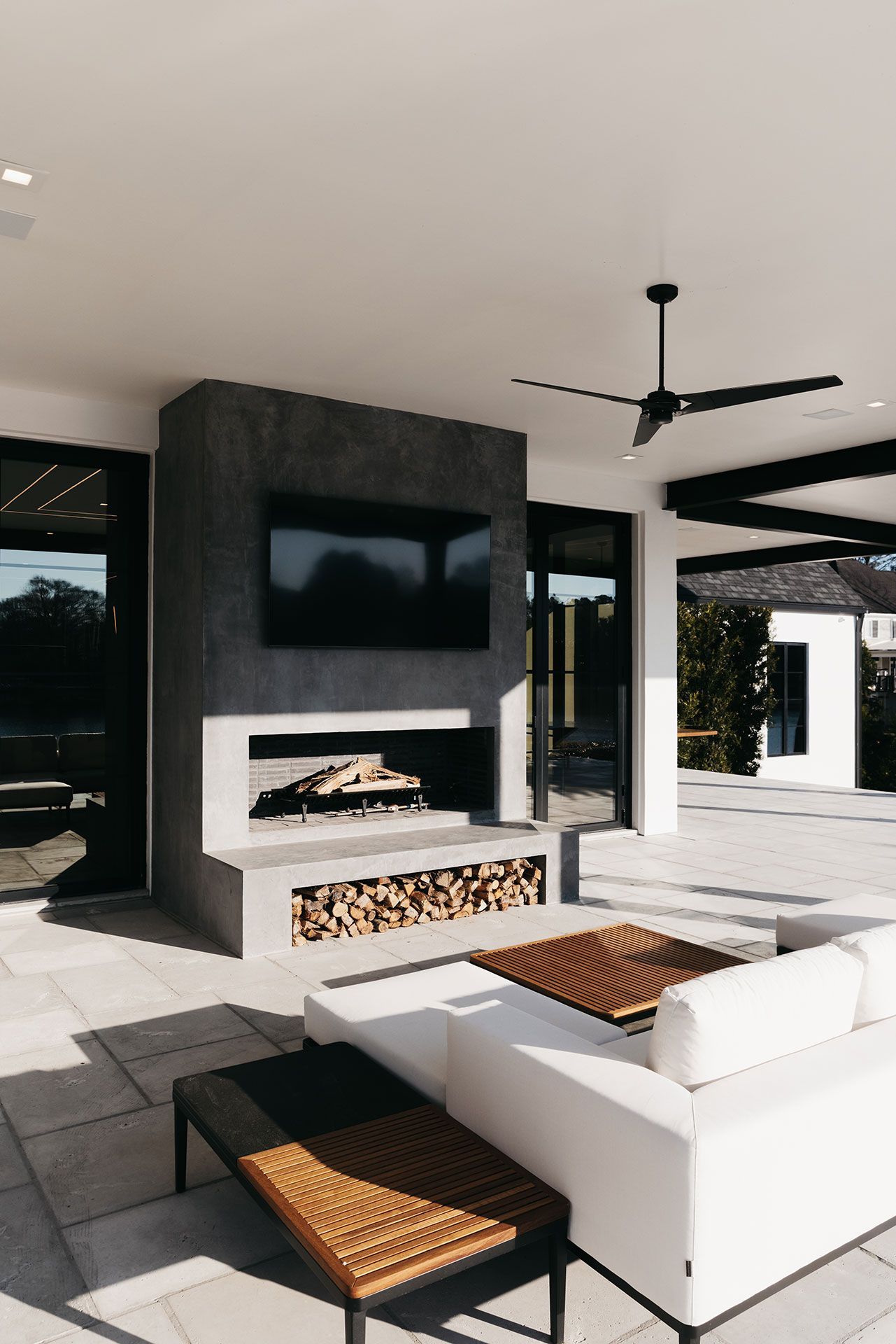 Canebrake Outdoor Fireplace