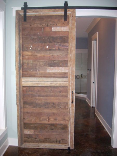 N Hattiesburg house barn door