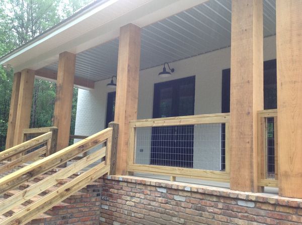 sunrise house front porch