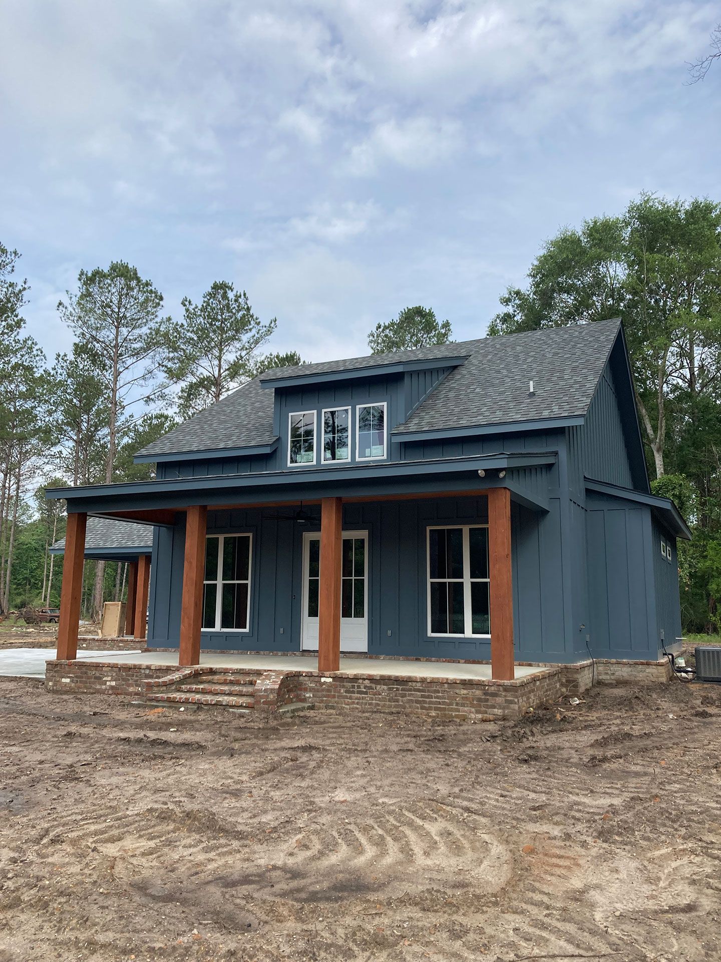 Lake House Front Elevation
