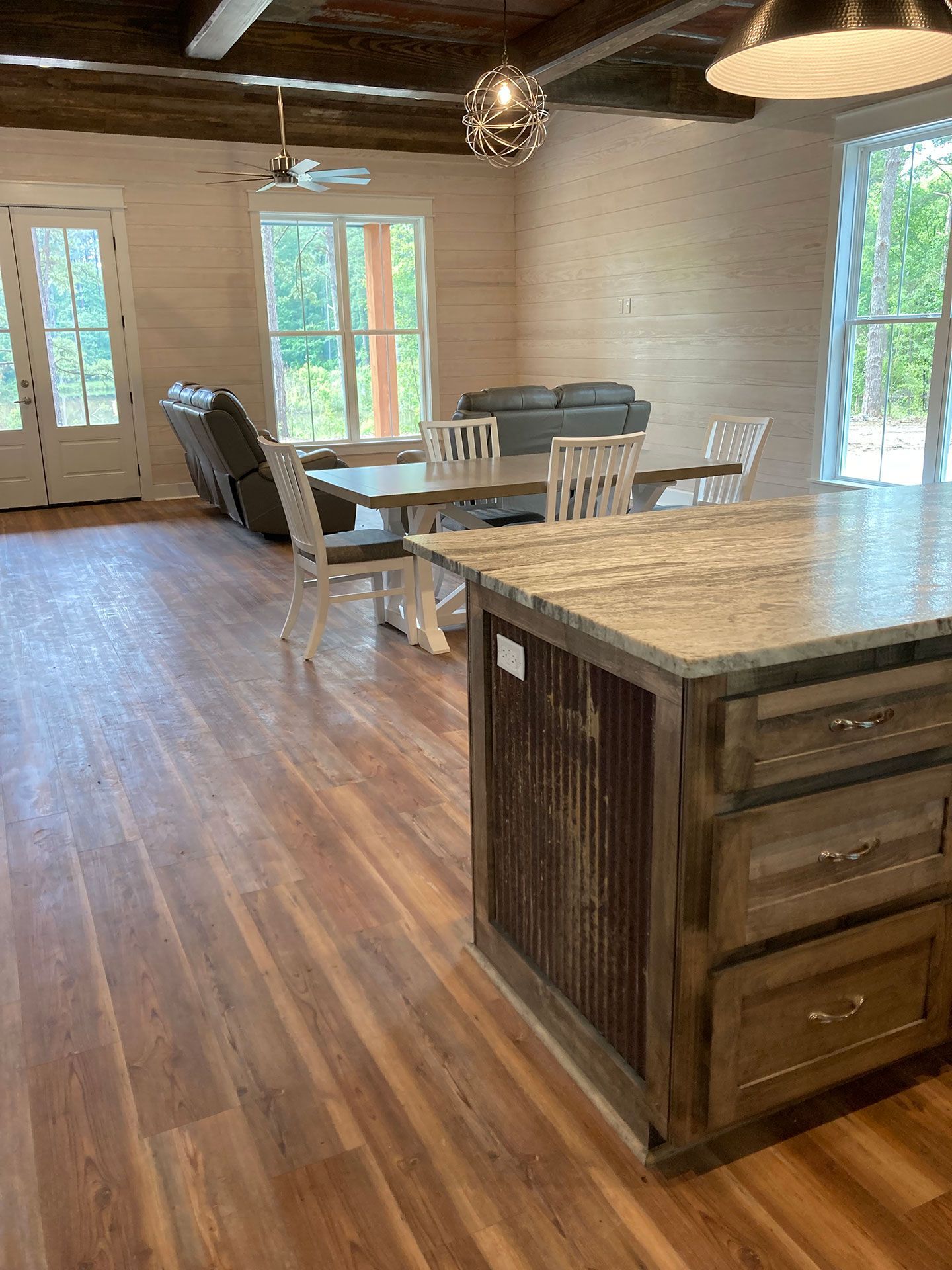 Living Room and Kitchen