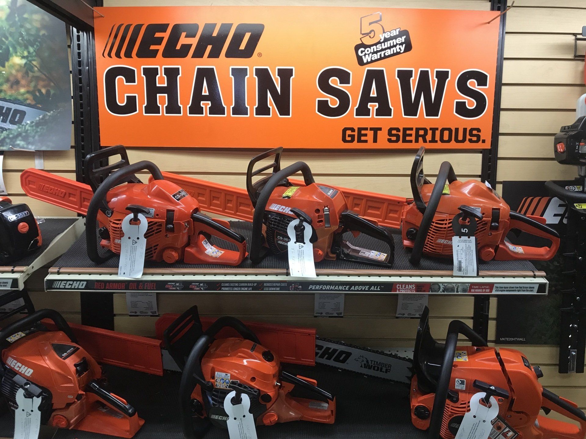 Chain Saws Echo Variety