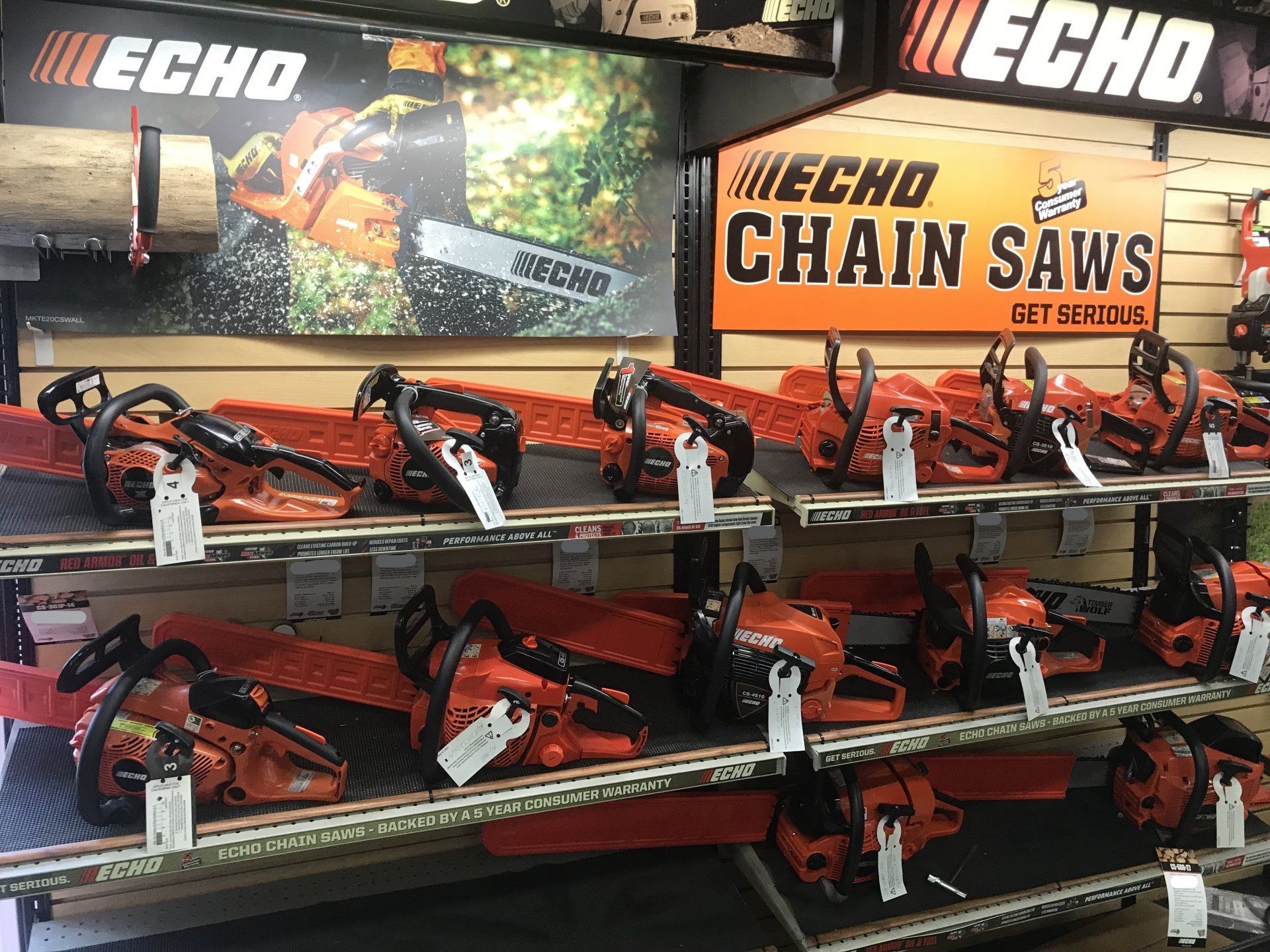 Chain Saw Echo Display