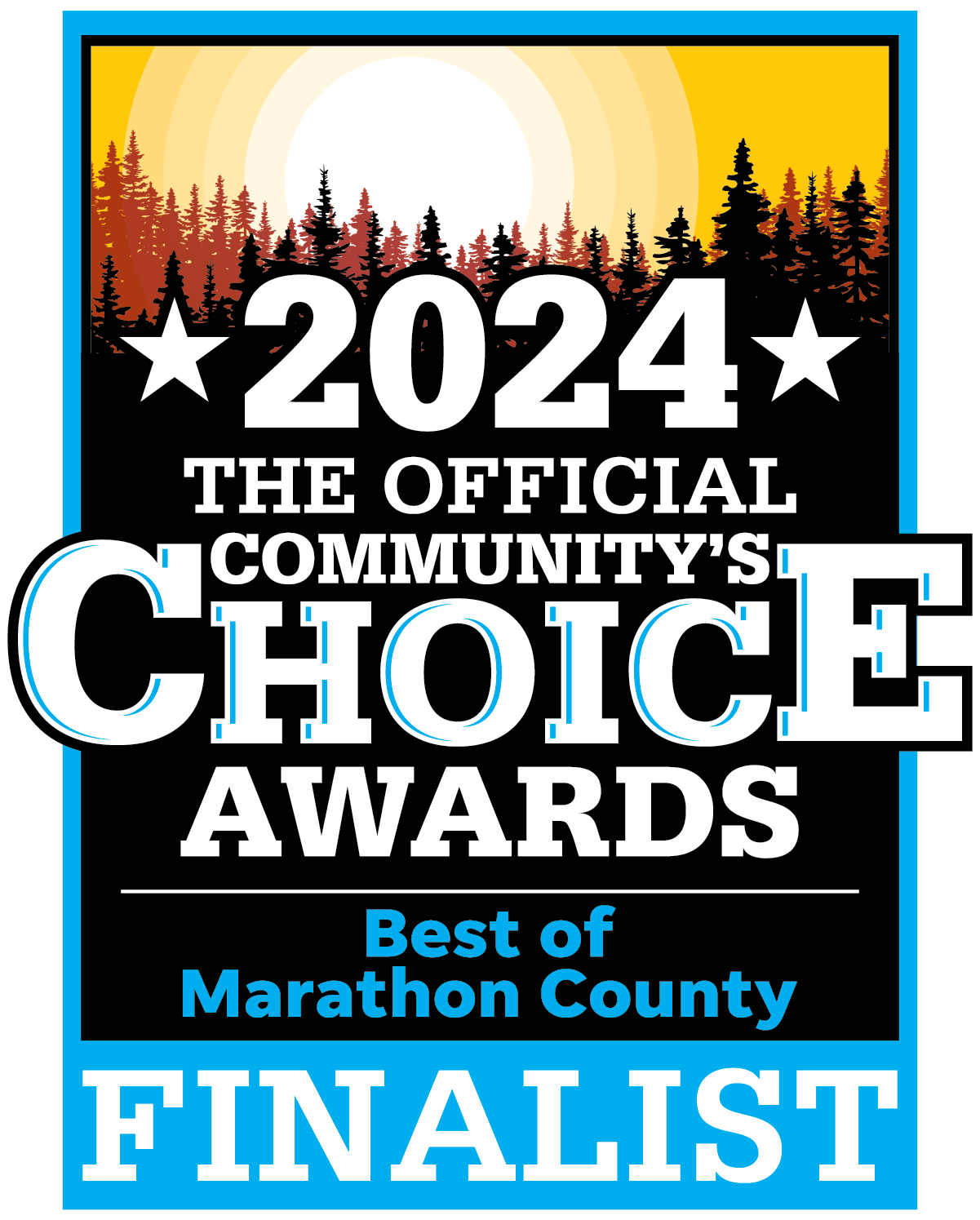 2024 Community Choice Awards finalist badge.