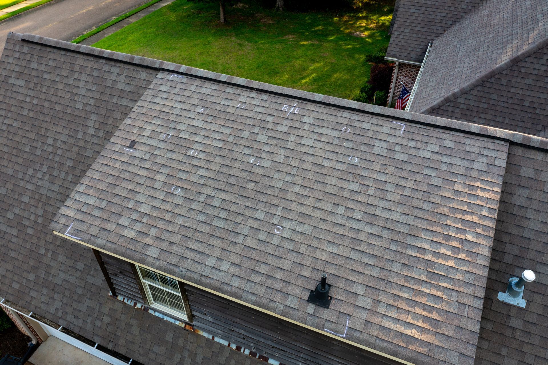 house with a beautiful roofing