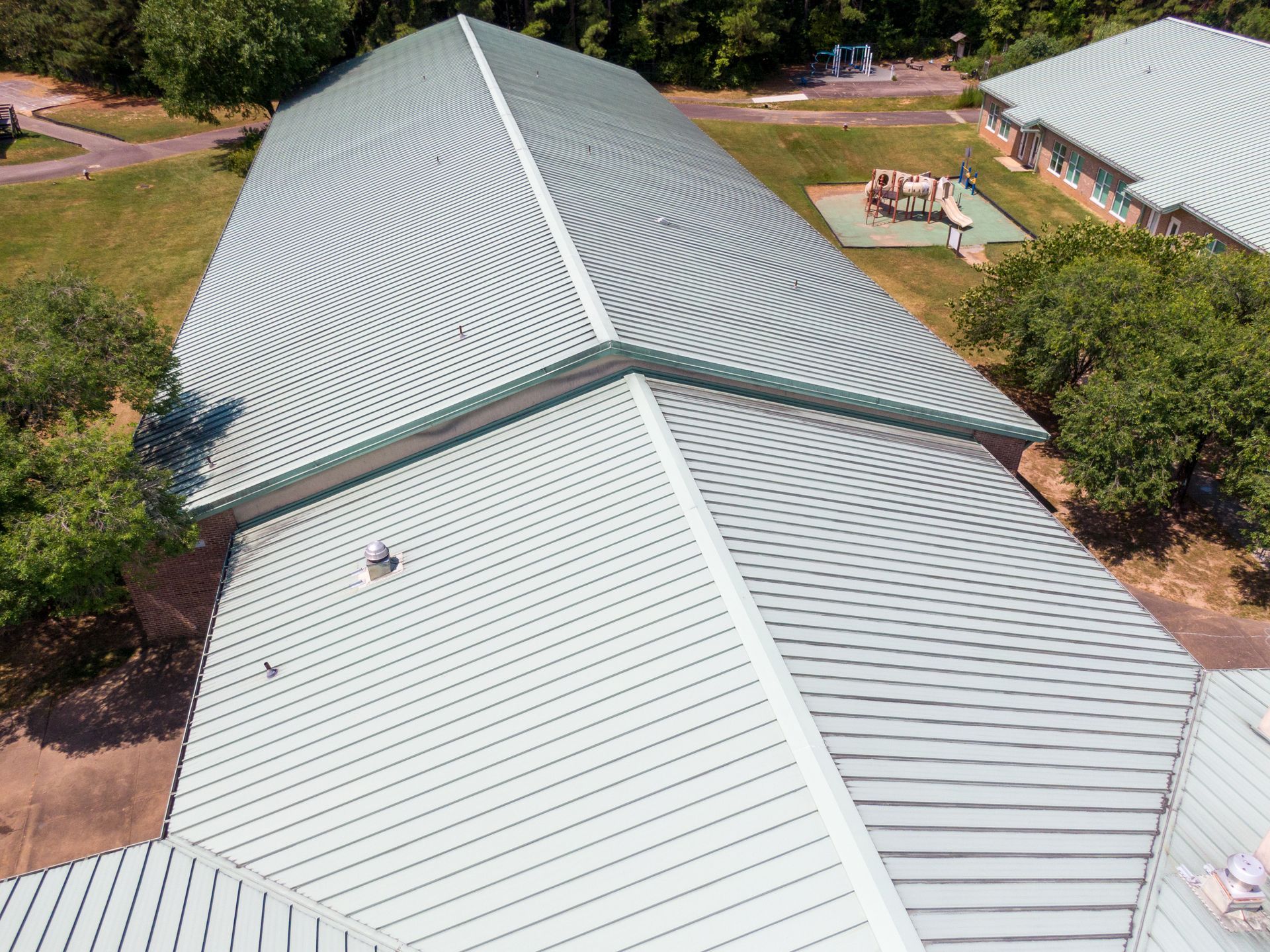 house with a beautiful roofing