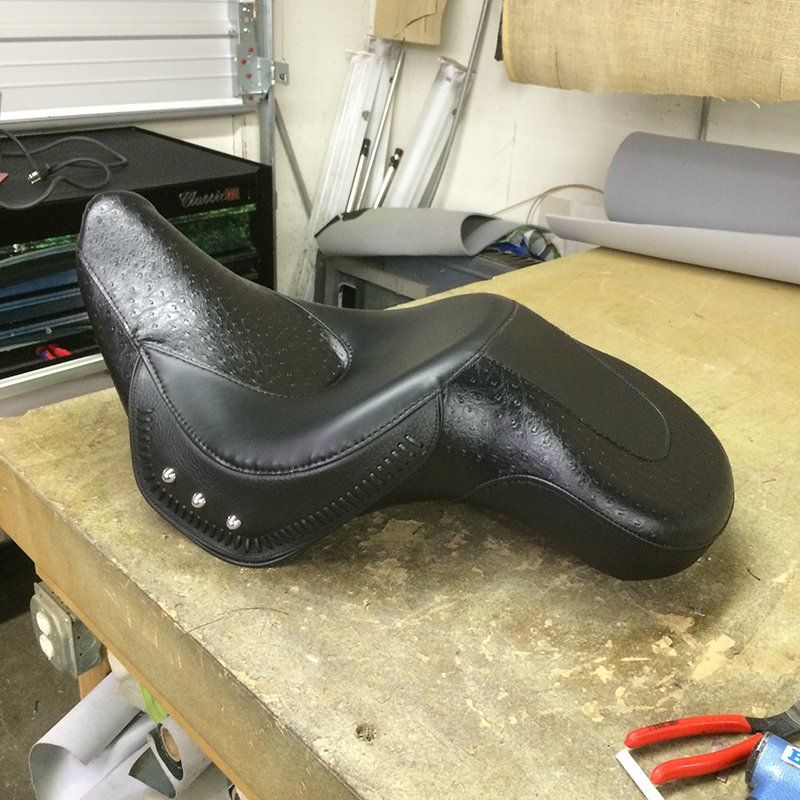 Motorcycle upholstery