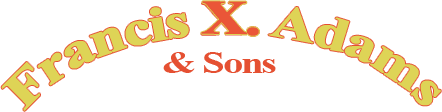Francis X Adams & Sons - Logo