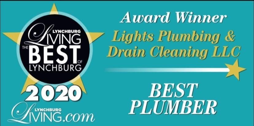 Lights Plumbing & Drain Cleaning LLC award