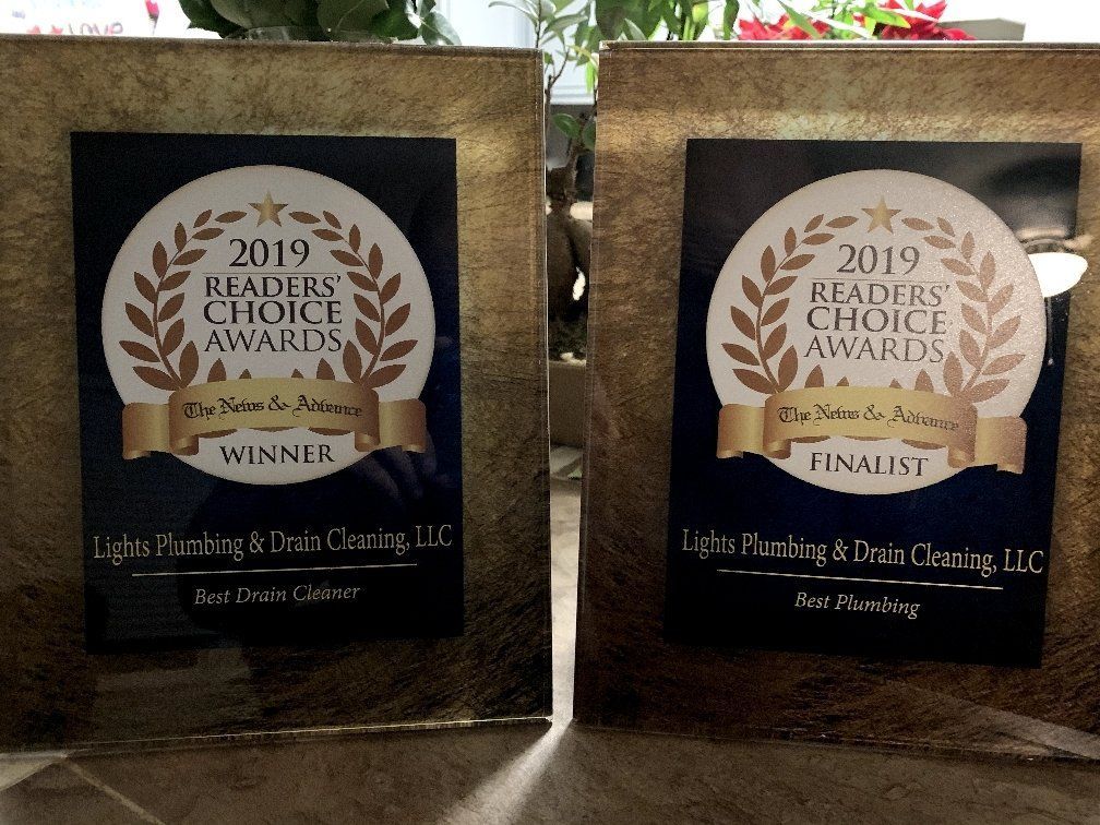 Lights Plumbing & Drain Cleaning LLC awards