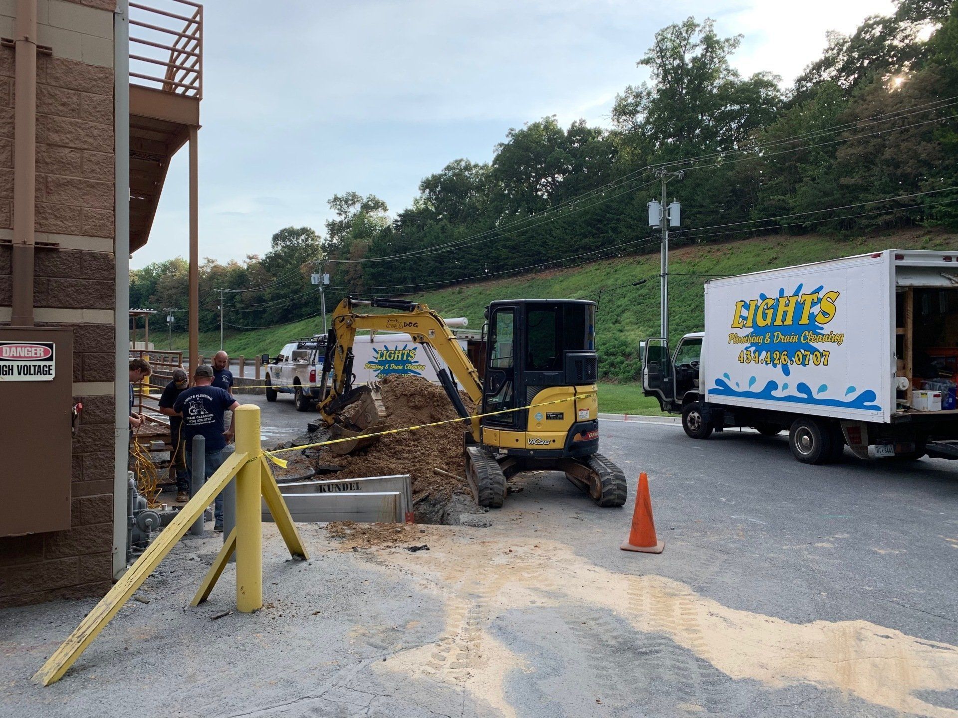 Lights Plumbing & Drain Cleaning LLC work