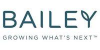 BAILEY logo with the tagline “GROWING WHAT’S NEXT” in teal and gray