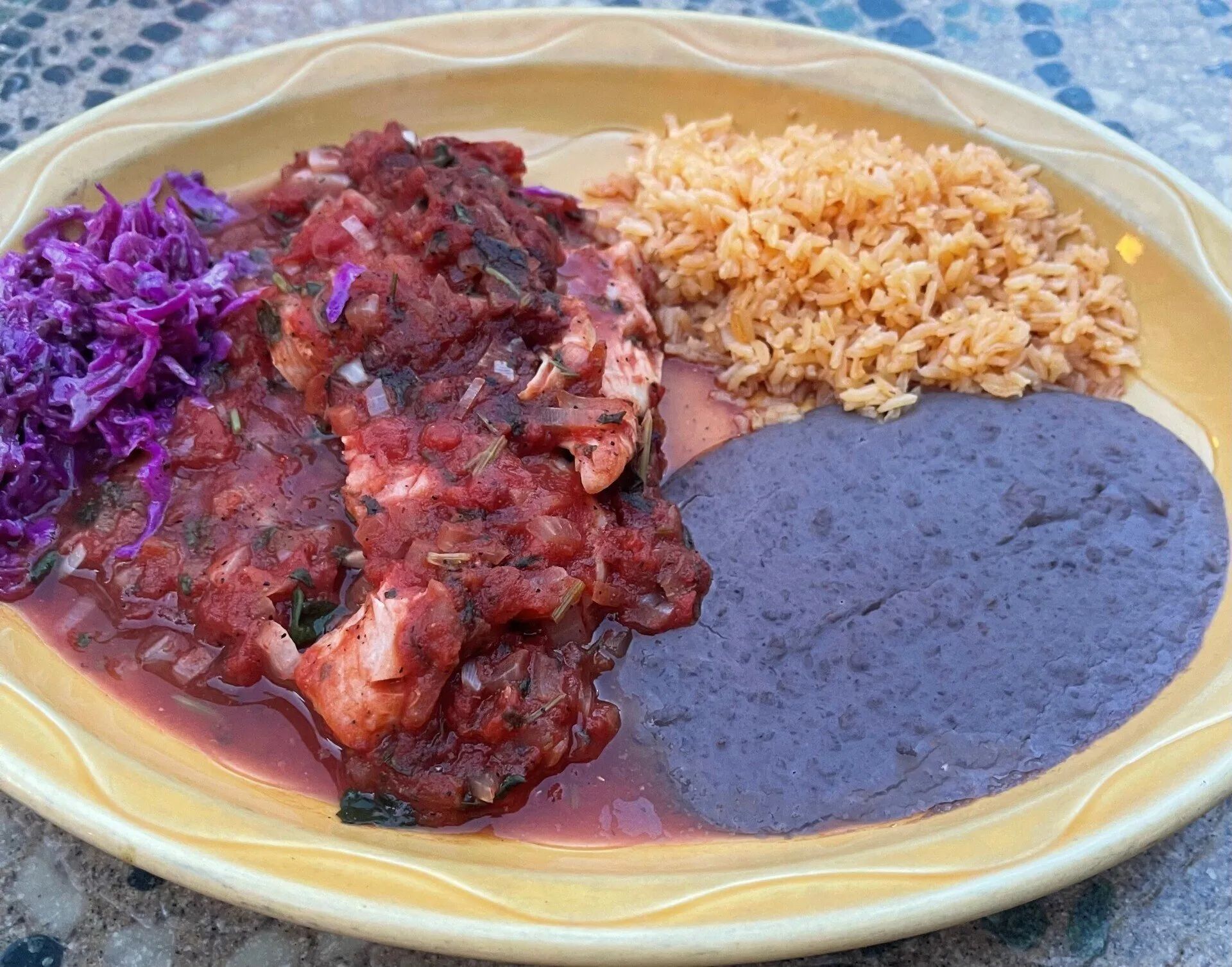 Delicious mexican food