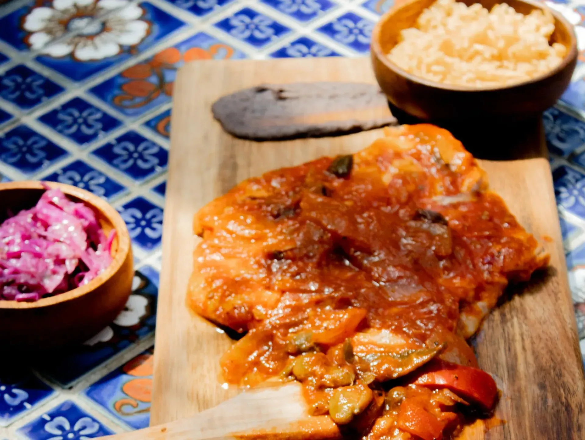 Delicious mexican food