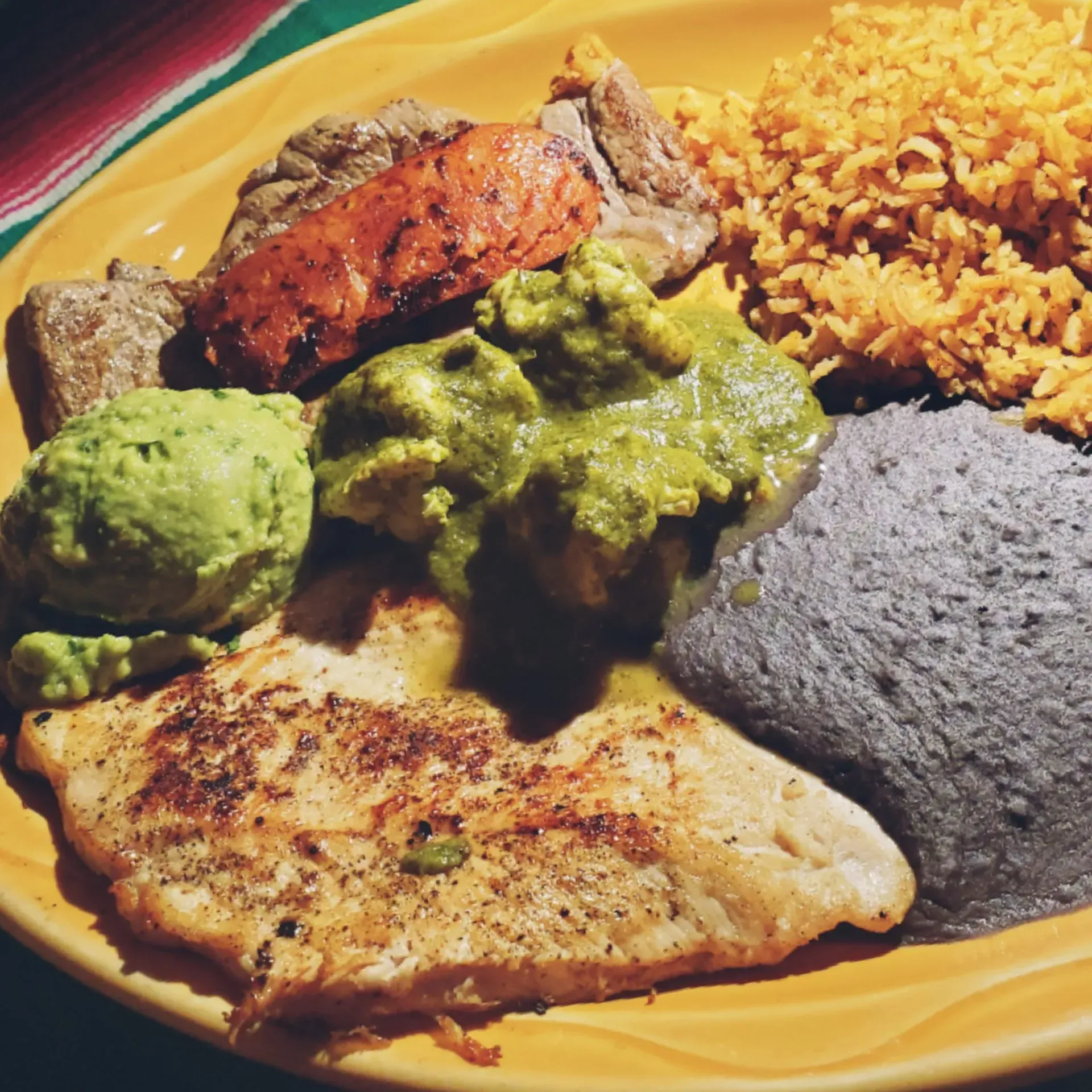 Delicious mexican food
