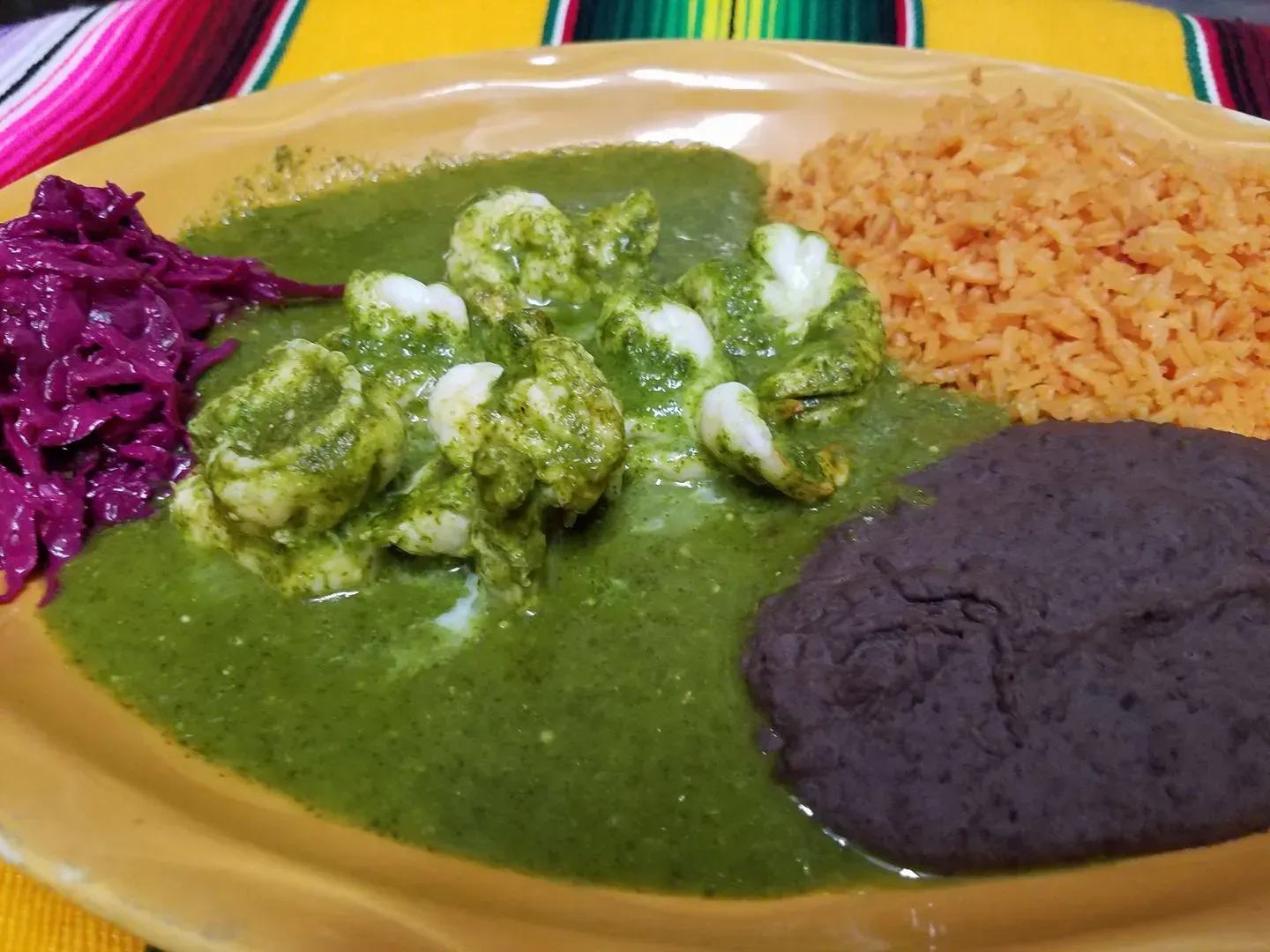 Delicious mexican food
