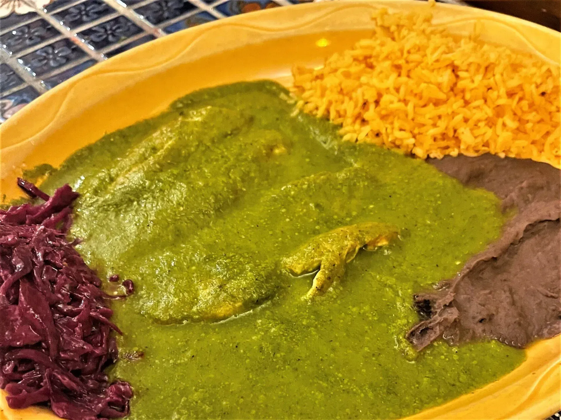 Delicious mexican food