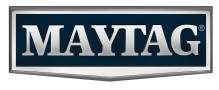 A maytag logo is shown on a white background.