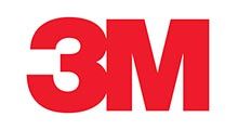 Red 3M company logo on a white background