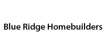 Blue Ridge Homebuilders text.