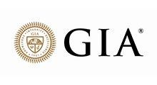GIA logo with gold seal emblem and black lettering on a white background