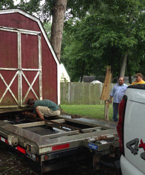 shed moving