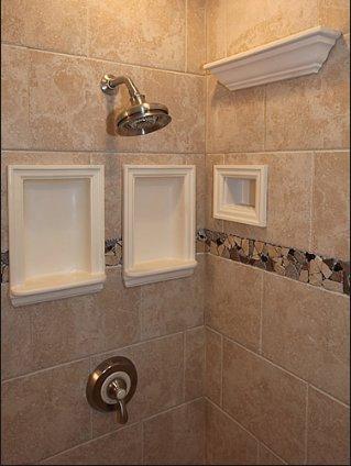 tile shower