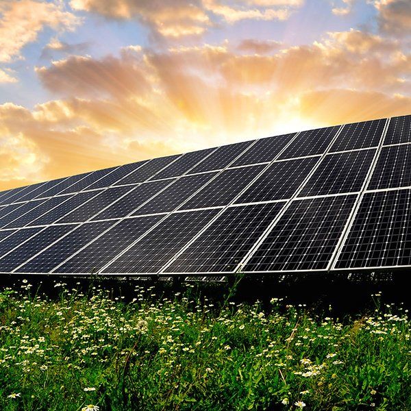 Large scale solar panel