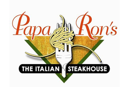 Papa Ron's Pizza & Italian Steakhouse logo